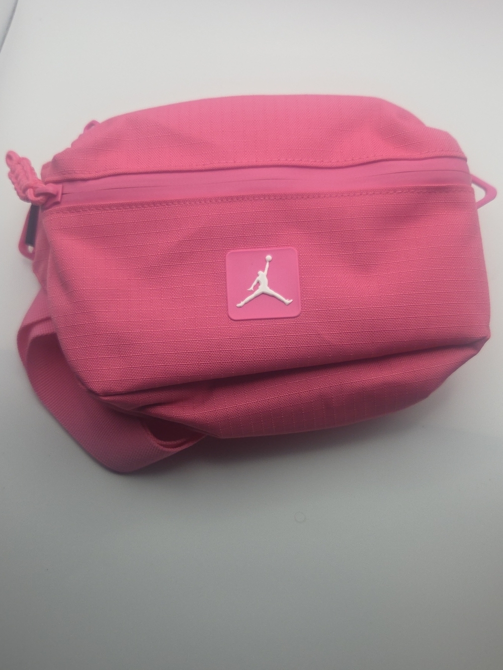 Jordan Pink Crossbody Sling Bag with White Jumpman